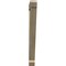 Ekena Millwork Traditional Slat Rough Sawn Bracket, Douglas Fir, 4"W x 42"D x 42"H BKT04X42X42TRA06RDF - alternate 3
